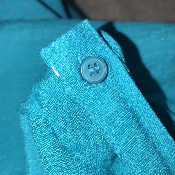 NY Collection Woman Top, Teal, Sz 3X, NWT! - Picture 8 of 11